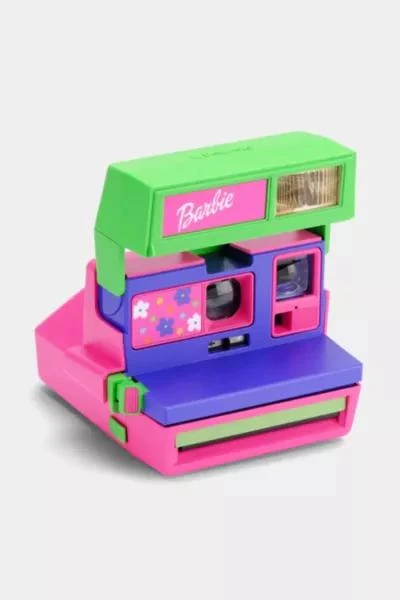 商品Polaroid|Polaroid Barbie Throwback 600 Instant Film Camera by Retrospekt,价格¥1368,第1张图片