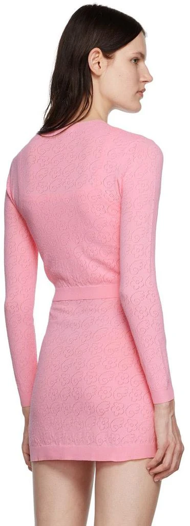 商品Sandy Liang|Pink Encore Cardigan,价格¥900,第3张图片详细描述