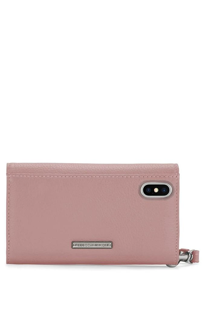 商品Rebecca Minkoff|iPhone X连心锁腕包,价格¥222,第2张图片详细描述