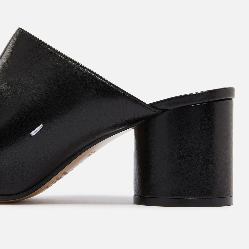 商品MAISON MARGIELA|Maison Margiela Women's Hannah Leather Heeled Mules,价格¥1231,第4张图片详细描述