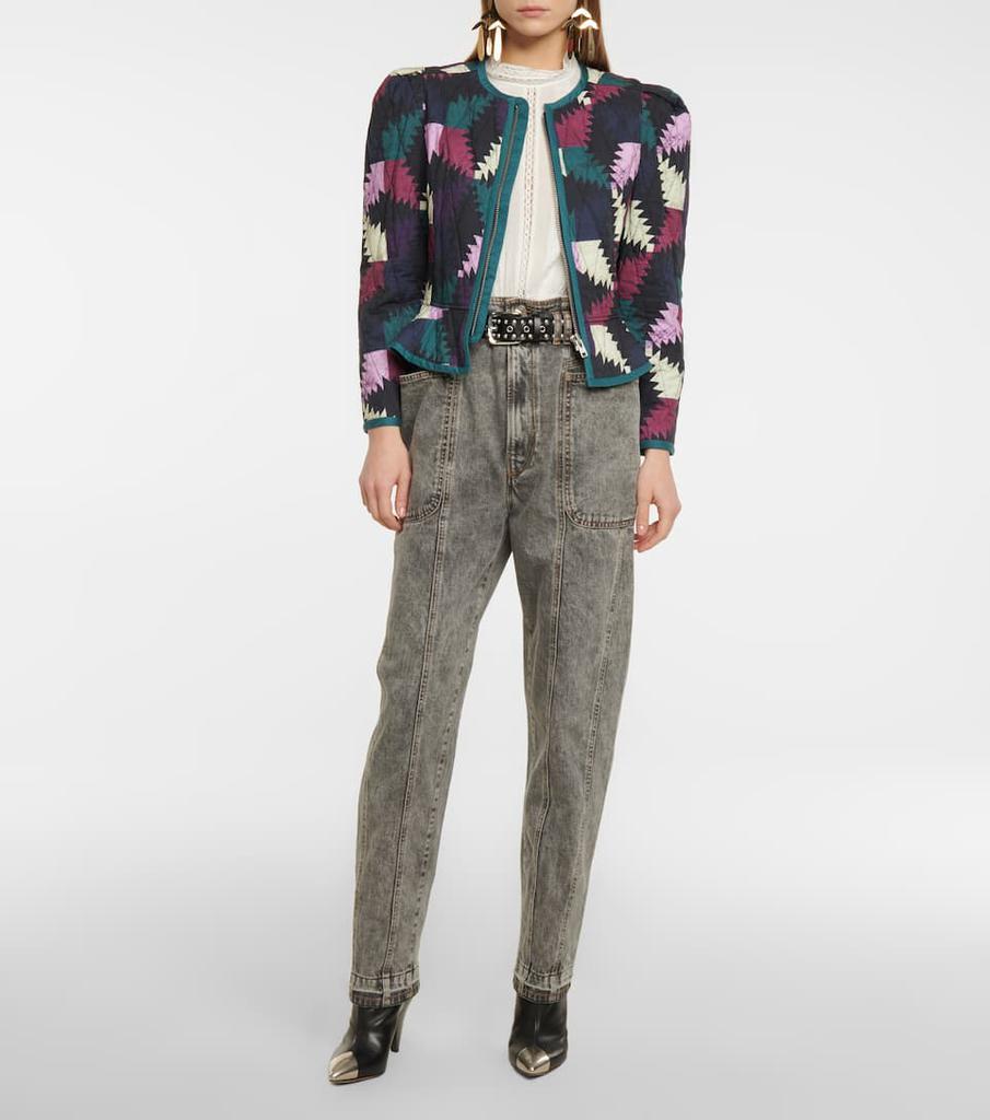 商品Isabel Marant|Hafileal printed cotton jacket,价格¥2344,第4张图片详细描述