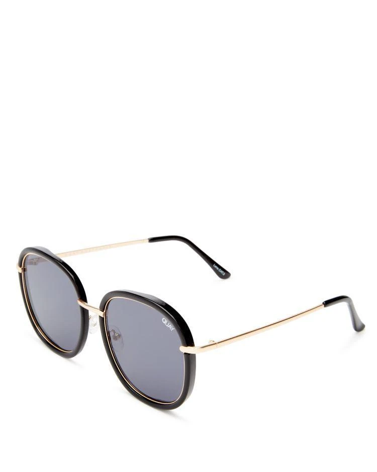 商品Quay|Women's Dreamy Ways Aviator Sunglasses, 59mm,价格¥408,第3张图片详细描述