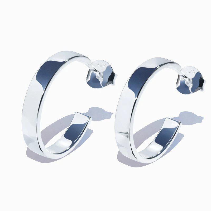 商品MING YU WANG|Annular Earrings Silver,价格¥1117,第1张图片