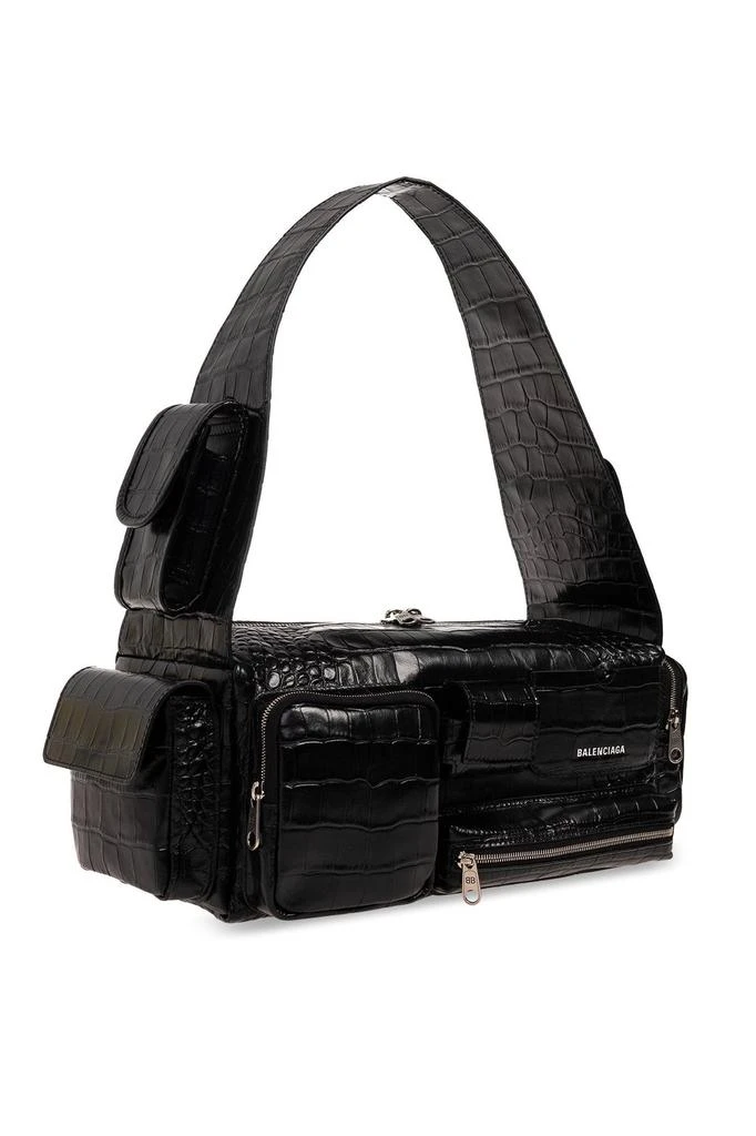 商品Balenciaga|Balenciaga Superbusy Embossed Small Shoulder Bag,价格¥12821,第3张图片详细描述