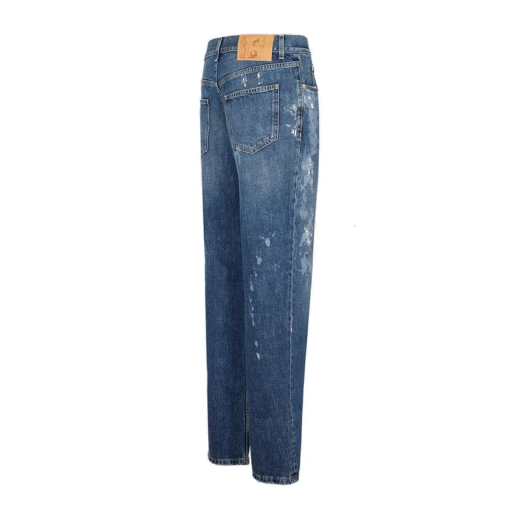 商品Martine Rose|Martine Rose Straight Leg Splatter Printed Jeans,价格¥2212,第3张图片详细描述