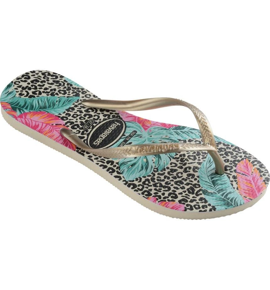 商品Havaianas|Slim Animal Floral Sandal,价格¥140,第2张图片详细描述