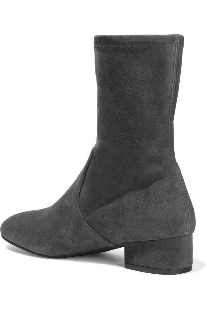 商品Stuart Weitzman|Raissa stretch-suede sock boots,价格¥968,第3张图片详细描述