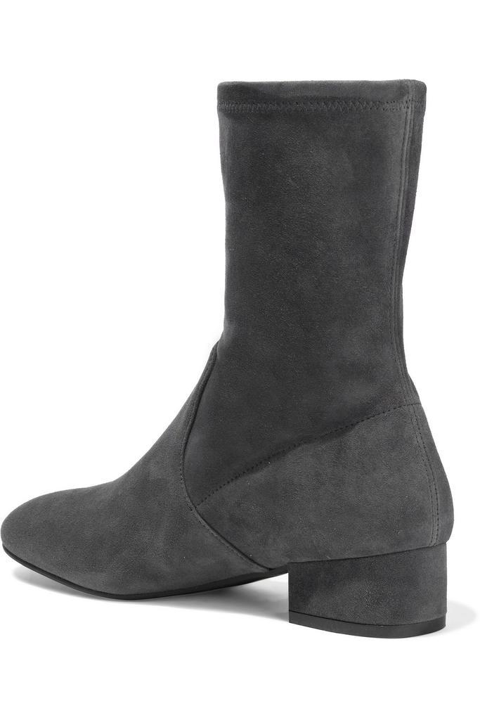 商品Stuart Weitzman|Raissa stretch-suede sock boots,价格¥970,第5张图片详细描述