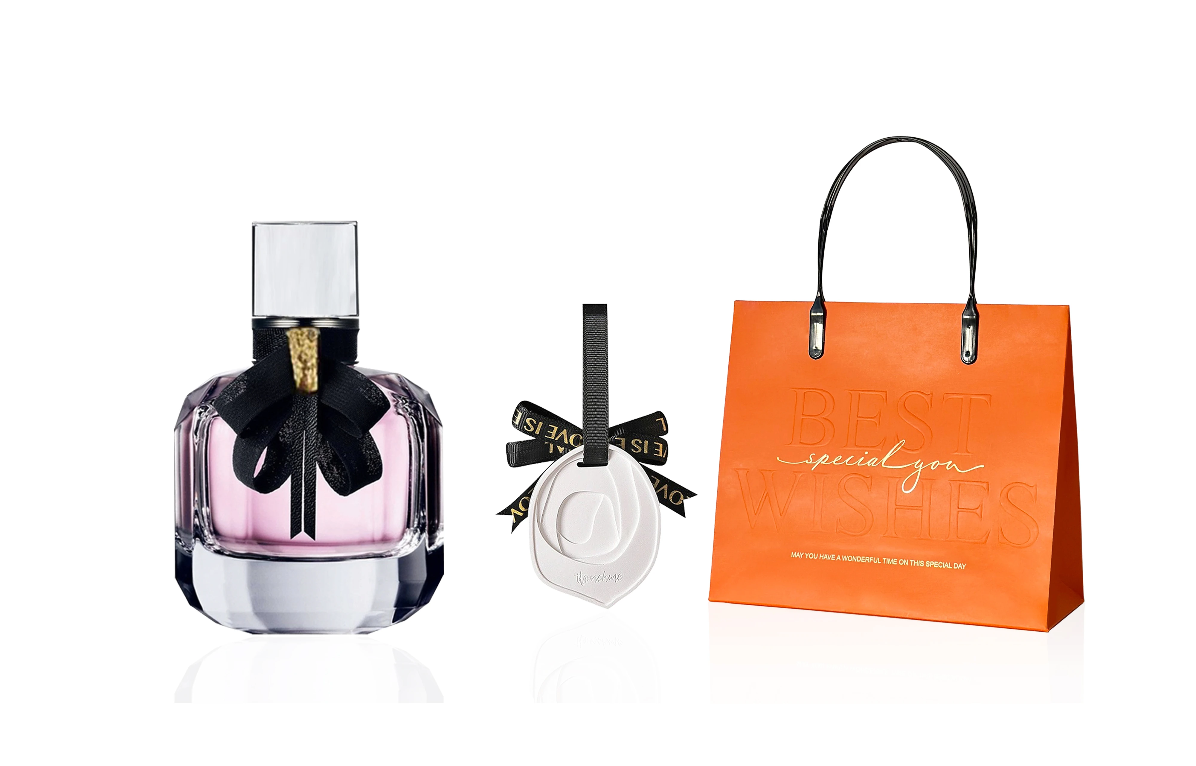商品[国内直发] Yves Saint Laurent|YSL圣罗兰 自由之水 女士浓香水套装 香水EDP 香水+白石香薰+心想事橙礼袋,价格¥223,第7张图片详细描述