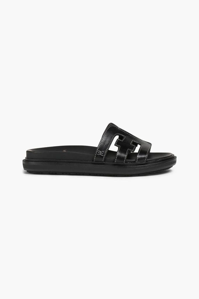 商品Sam Edelman|Valeri leather slides,价格¥635,第1张图片