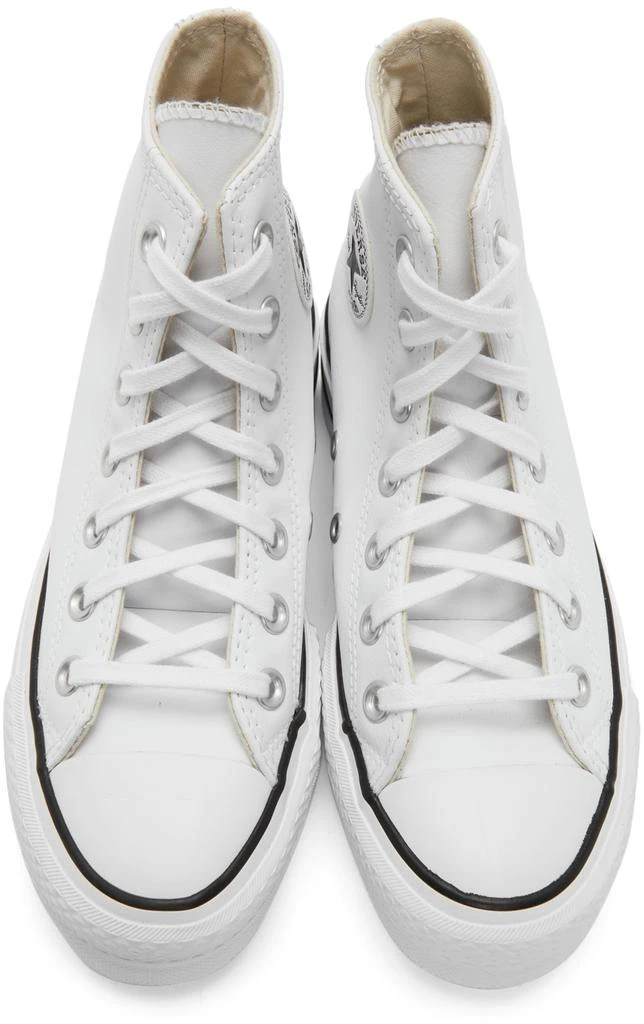 商品Converse|白色 Chuck Taylor All Star Lift 高帮运动鞋,价格¥830,第5张图片详细描述