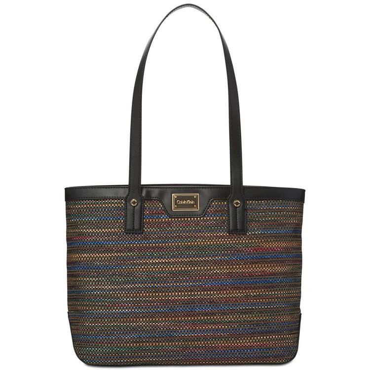 商品Calvin Klein|Raffia Tote,价格¥613,第1张图片