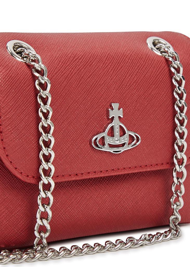 商品Vivienne Westwood|Red small leather cross-body wallet,价格¥1304,第5张图片详细描述