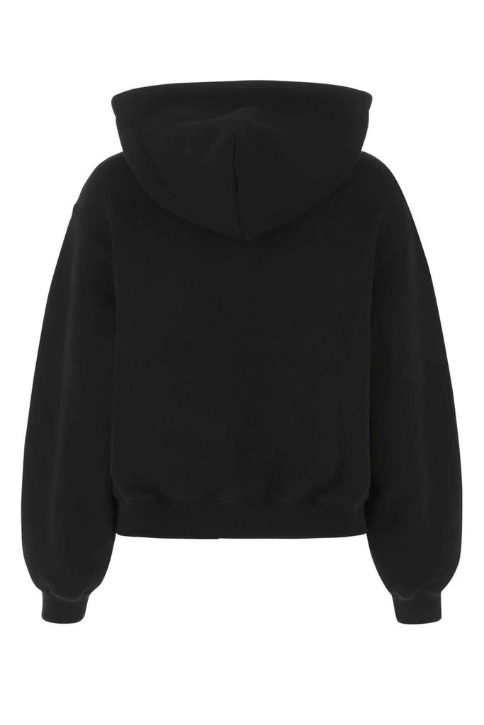 商品Alexander Wang|T By Alexander Wang Logo Printed Drawstring Hoodie,价格¥5838,第2张图片详细描述