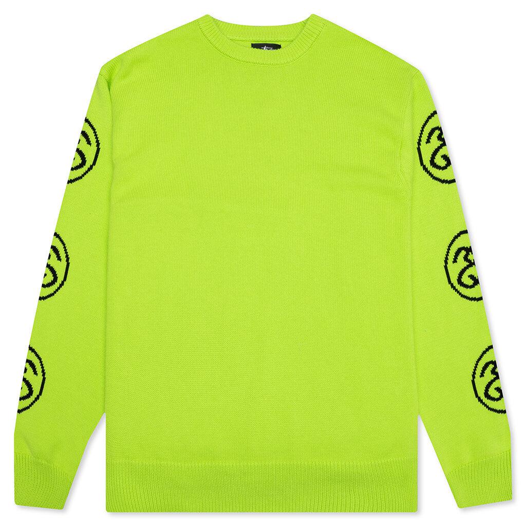 Stussy SS-Link Sweater - Lime商品第1张图片规格展示