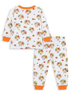 Baby Boy's Thanksgiving 2-Piece Sweatshirt & Jogger Set商品第2张图片规格展示