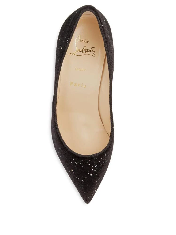 商品Christian Louboutin|Pigalle Follies 100mm 丝绒高跟鞋,价格¥5564,第4张图片详细描述