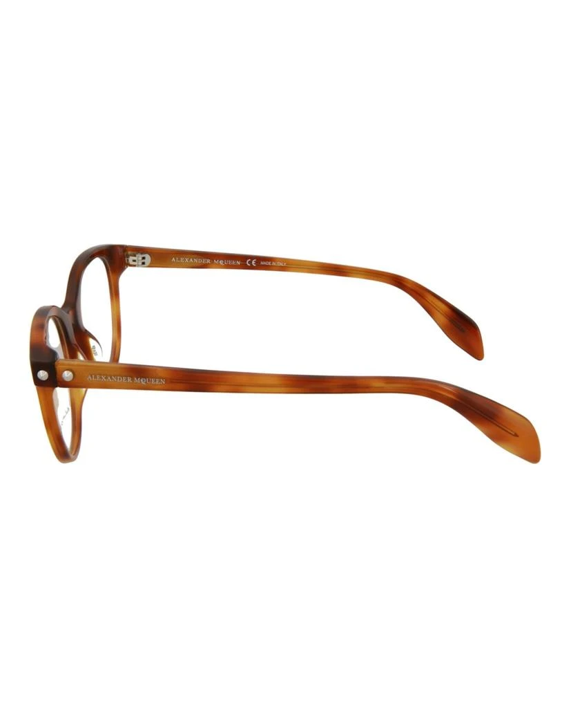 商品Alexander McQueen|Round Acetate Optical Glasses,价格¥1104,第3张图片详细描述