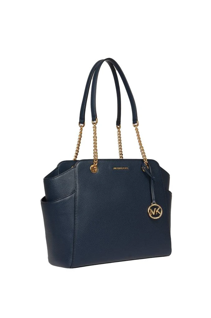 商品Michael Kors|Michael Michael Kors Jacquelyn Logo Charm Medium Tote Bag,价格¥1704,第3张图片详细描述