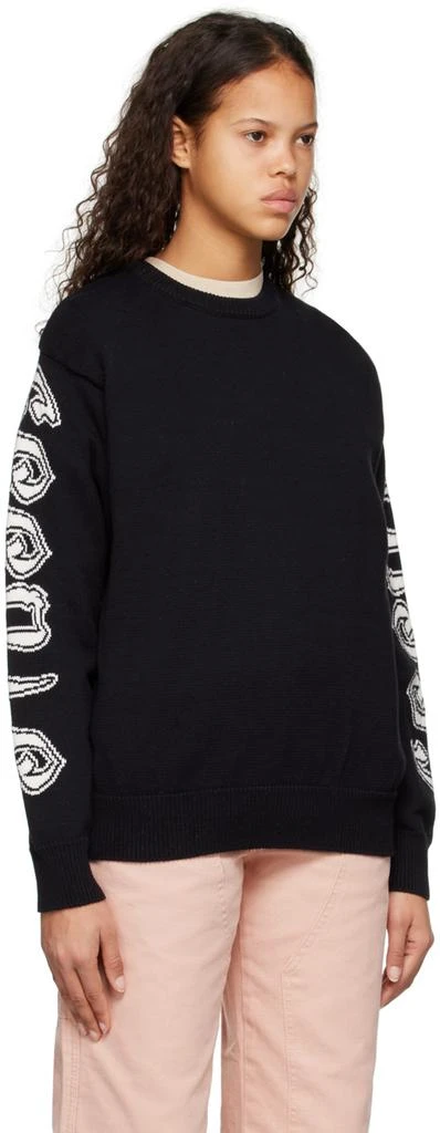 商品STUSSY|Black Intarsia Sweater,价格¥822,第2张图片详细描述