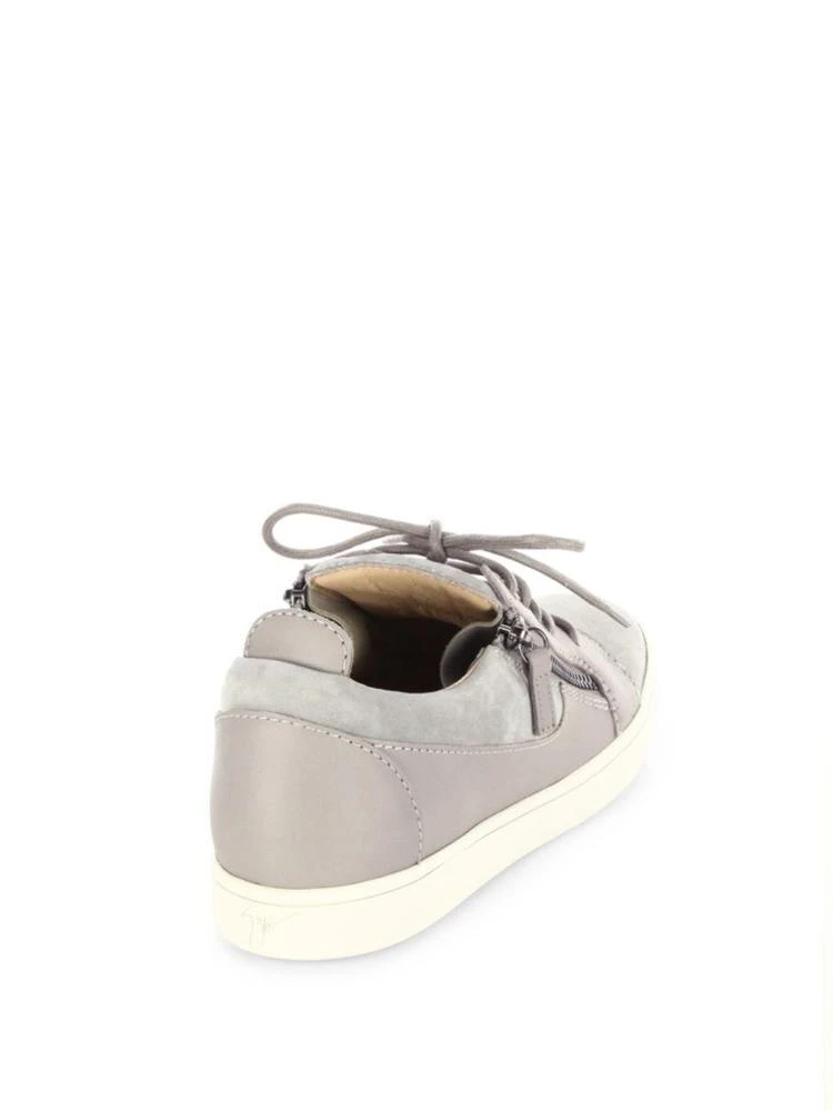 商品Giuseppe Zanotti|Breks Suede Side-Zip Sneakers,价格¥1785,第2张图片详细描述