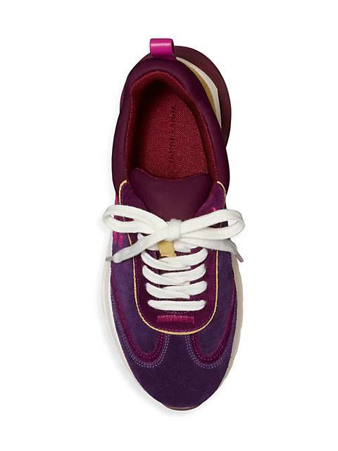 商品Tory Burch|Good Luck Mixed Media Trainers,价格¥2051,第6张图片详细描述