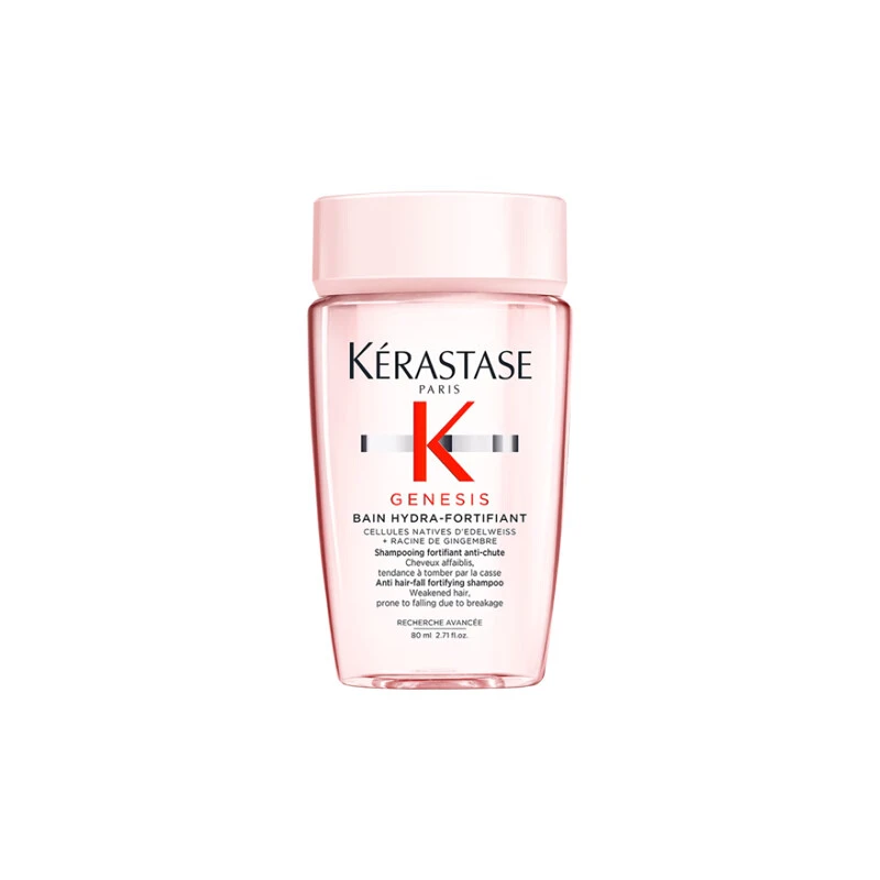 商品Kérastase|KERASTASE 卡诗 元气姜洗发水透明粉色中样 80ml,价格¥61,第1张图片