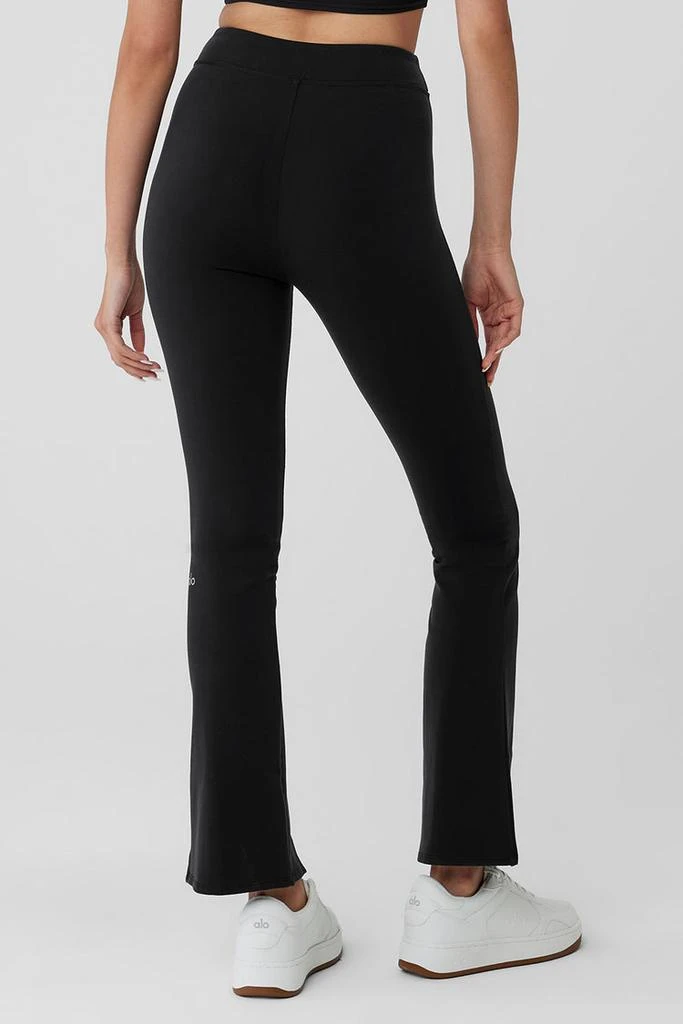 商品Alo|Airbrush 7/8 High Waist Flutter Legging - Black,价格¥794,第2张图片详细描述