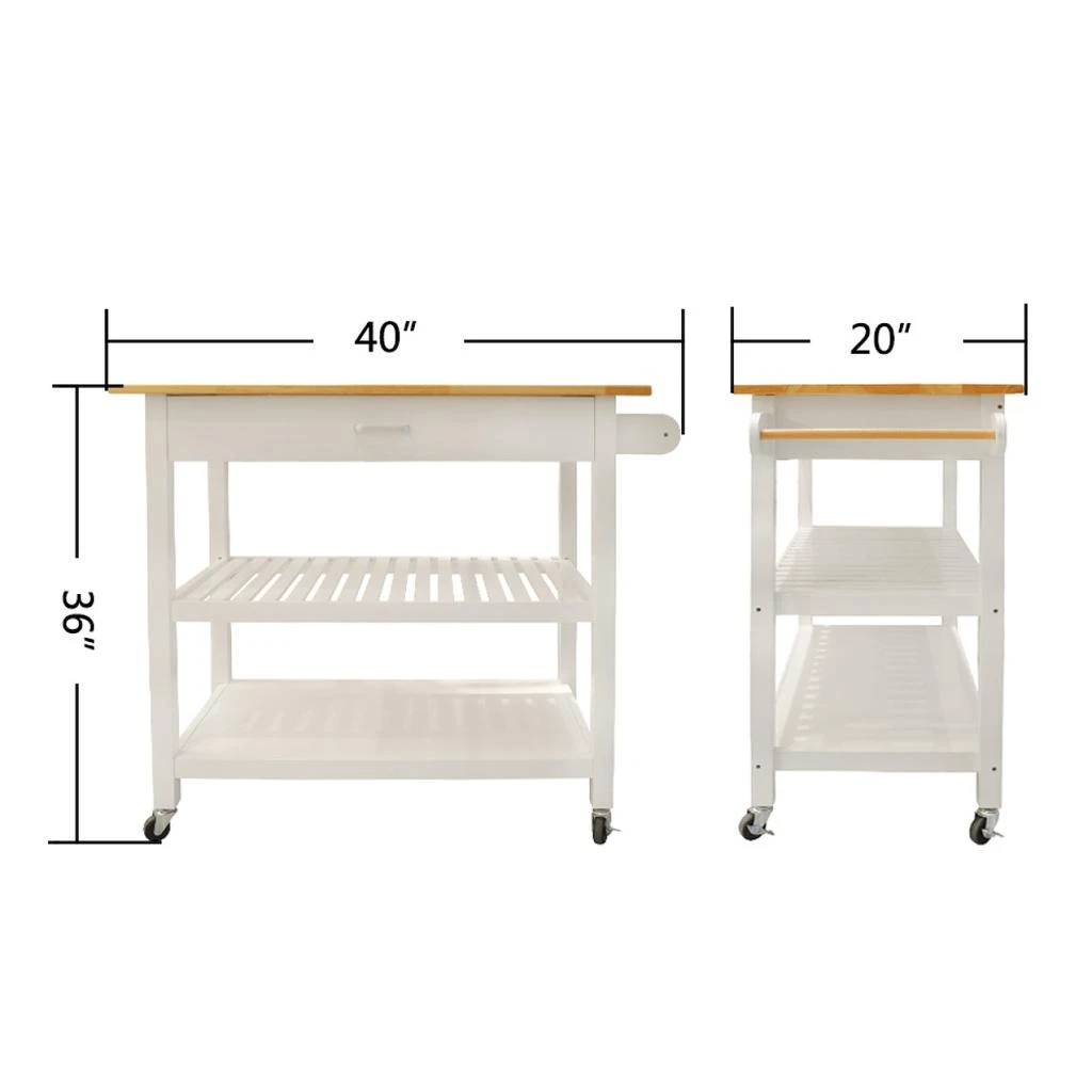 商品Simplie Fun|Kitchen Island & Kitchen Cart,价格¥1928,第2张图片详细描述