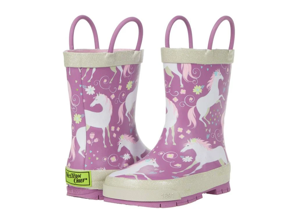 商品Western Chief|Fancy Horse Rain Boots (Toddler/Little Kid/Big Kid),价格¥241,第1张图片