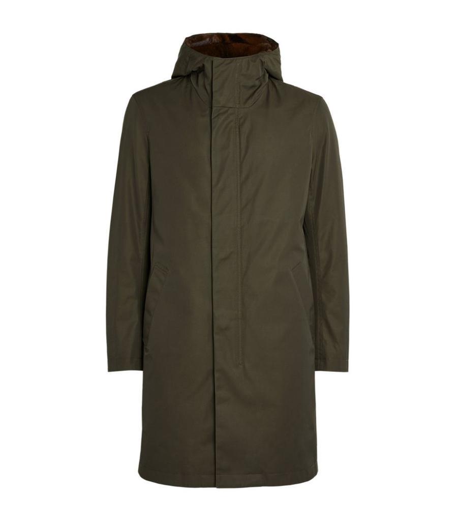 商品Yves Salomon|Mink-Trim Overcoat,价格¥27779,第1张图片