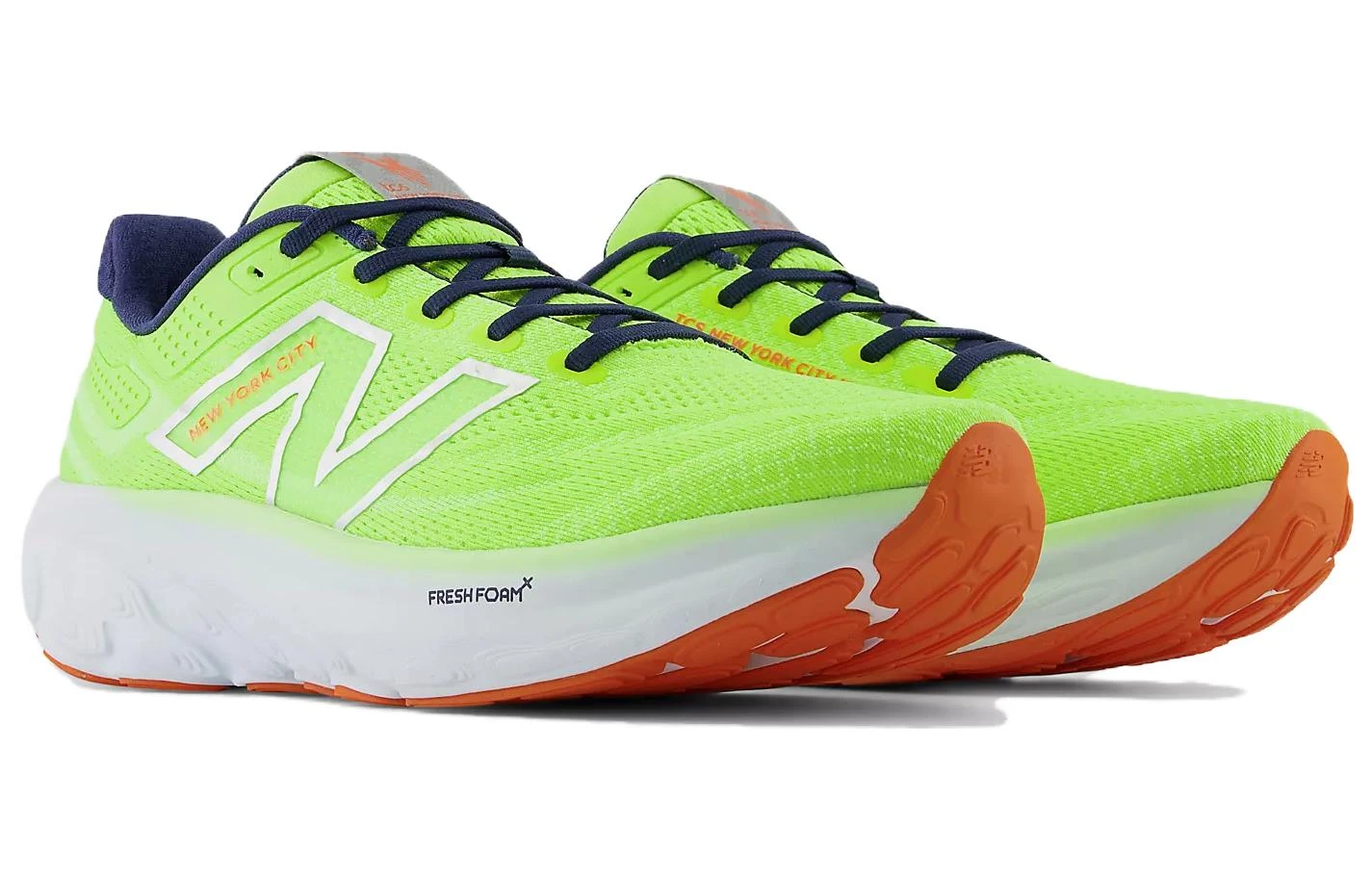 商品[国内直发] New Balance|NB Fresh Foam X 1080 v13 运动轻盈减震透气 低帮 马拉松跑步鞋 男款 绿色,价格¥700,第4张图片详细描述