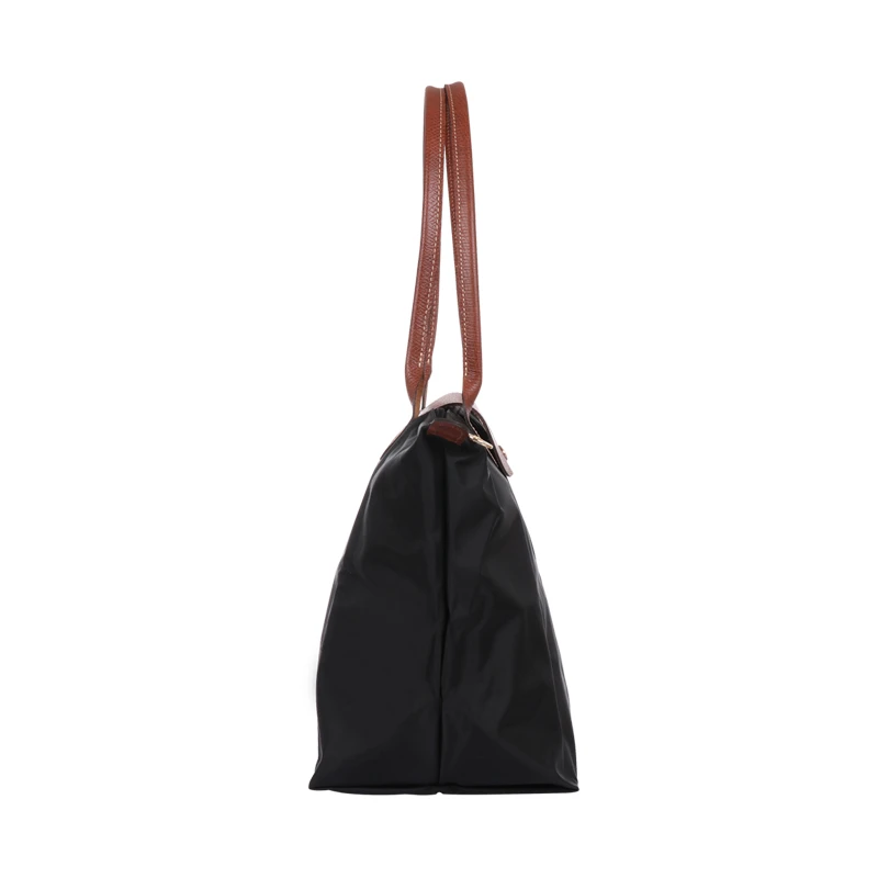LONGCHAMP 珑骧 女士织物可折叠大号长柄女包单肩手提包包 黑色 L1899089001 商品