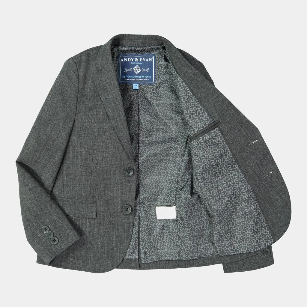 商品Andy & Evan|Boys Twill Jacket & Pants 2-Piece Suit Set,价格¥529,第5张图片详细描述