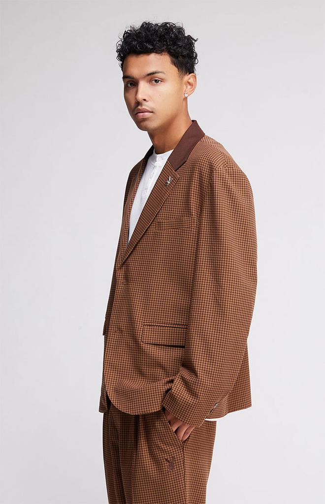 商品Playboy|Houndstooth Wool Blazer,价格¥407,第5张图片详细描述