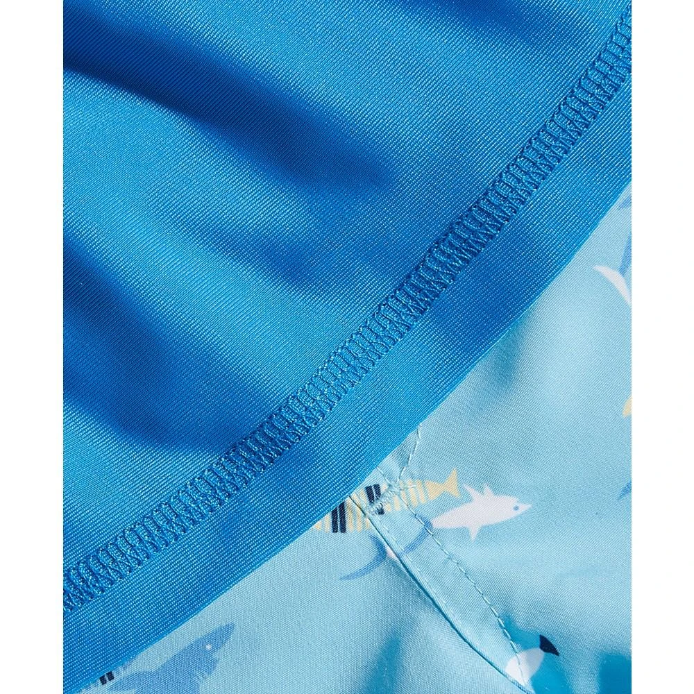 商品First Impressions|Baby Boys Fish Swim Set UPF 50 with Hat, Created for Macy's,价格¥157,第3张图片详细描述