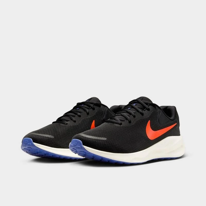 商品NIKE|Men's Nike Revolution 7 Road Running Shoes (Extra Wide Width),价格¥521,第2张图片详细描述