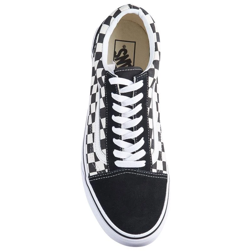 商品Vans|Vans Old Skool - Men's滑板鞋棋盘格,价格¥490,第4张图片详细描述