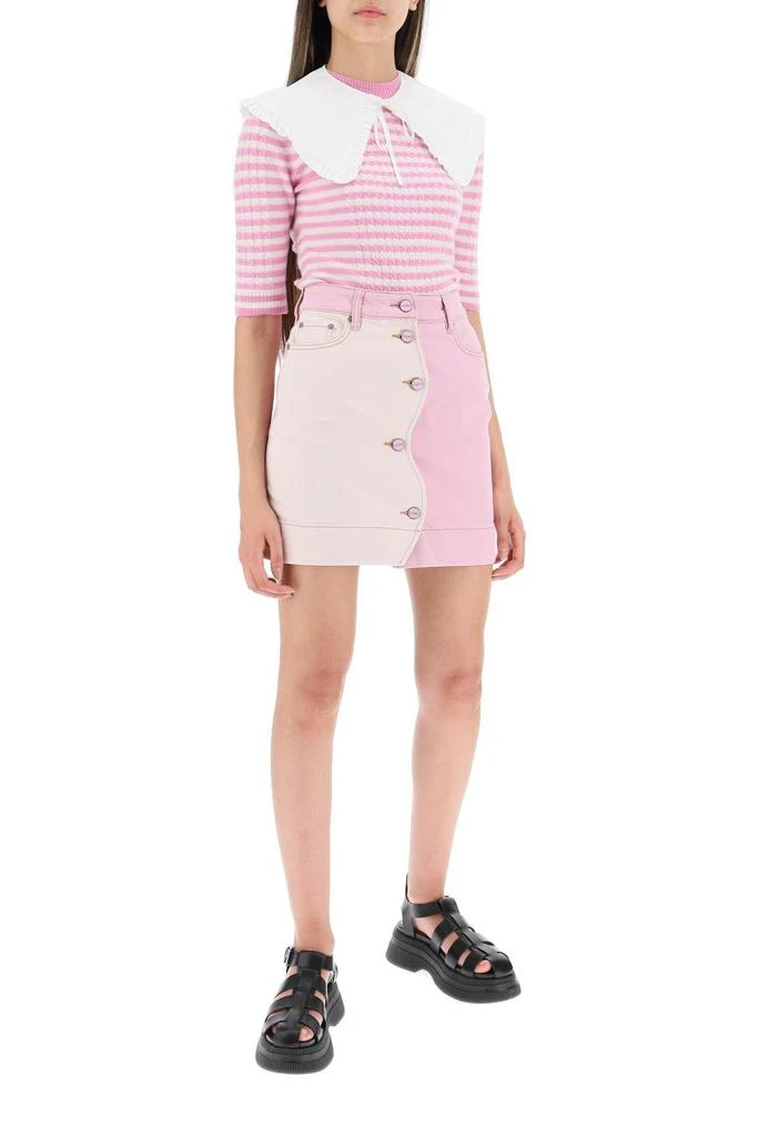 商品Ganni|FRILLED COTTON COLLAR,价格¥243,第2张图片详细描述
