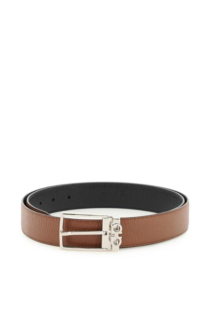 商品Salvatore Ferragamo|REVERSIBLE GANCINI BELT,价格¥1981,第1张图片