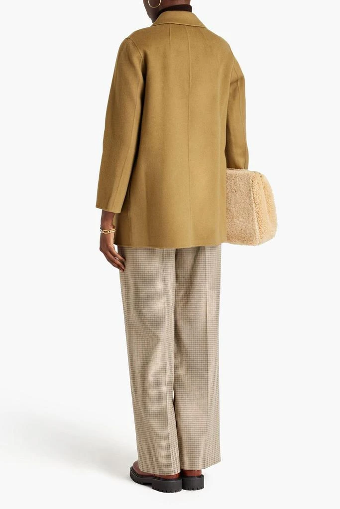 商品Theory|Clairene wool and cashmere-blend felt coat,价格¥1976,第3张图片详细描述