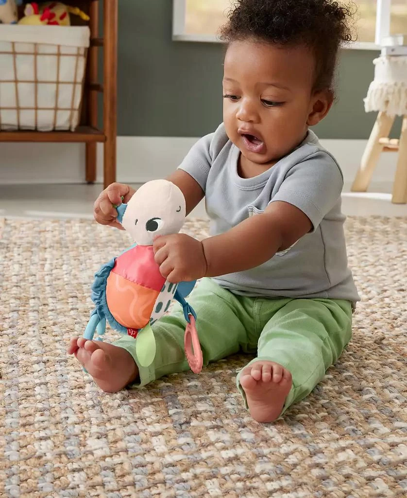 商品Fisher Price|Planet Friends Sea Me Bounce Turtle Baby Stroller Toy with Sensory Details,价格¥83,第2张图片详细描述