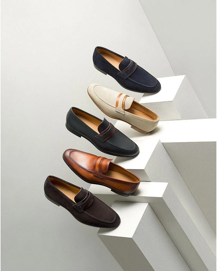 商品Magnanni|Men's Daniel Slip On Loafers,价格¥2386,第2张图片详细描述