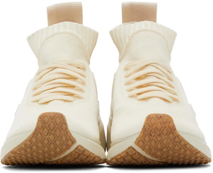 商品Rick Owens|White Veja Edition Sock Runner Sneakers,价格¥2237,第2张图片详细描述