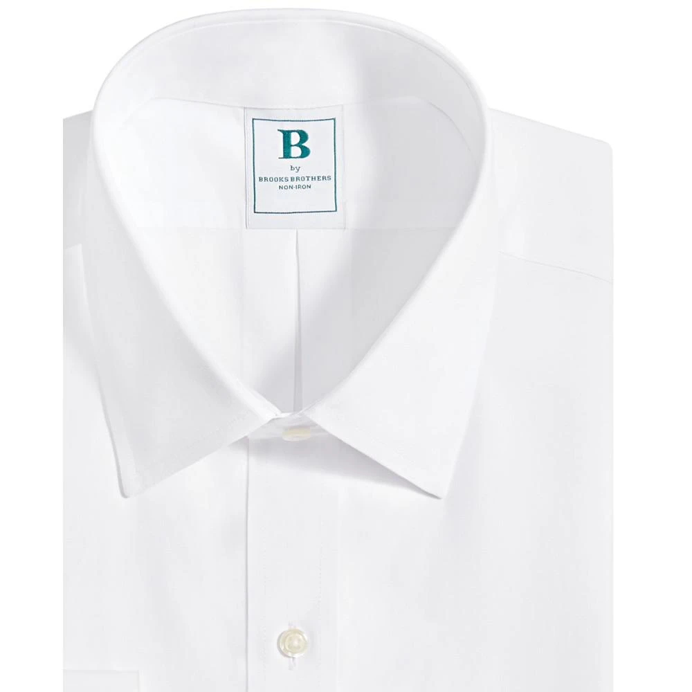 商品Brooks Brothers|Men's Regular Fit Non-Iron Solid Dress Shirt,价格¥543,第5张图片详细描述