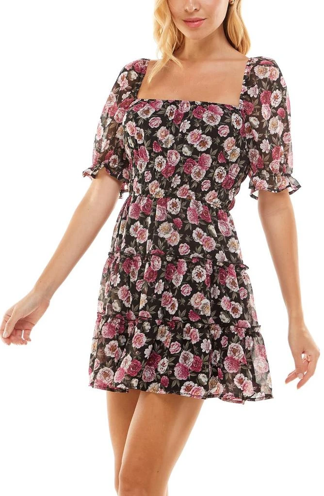 商品ROW A|Short Puff Sleeve Cinched Waist Dress,价格¥230,第5张图片详细描述