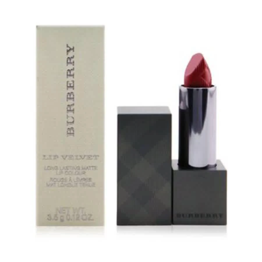 商品Burberry|/ Lip Velvet Lipstick 0.12 oz (3.4 Gr) No.433 - Poppy Red,价格¥164,第2张图片详细描述