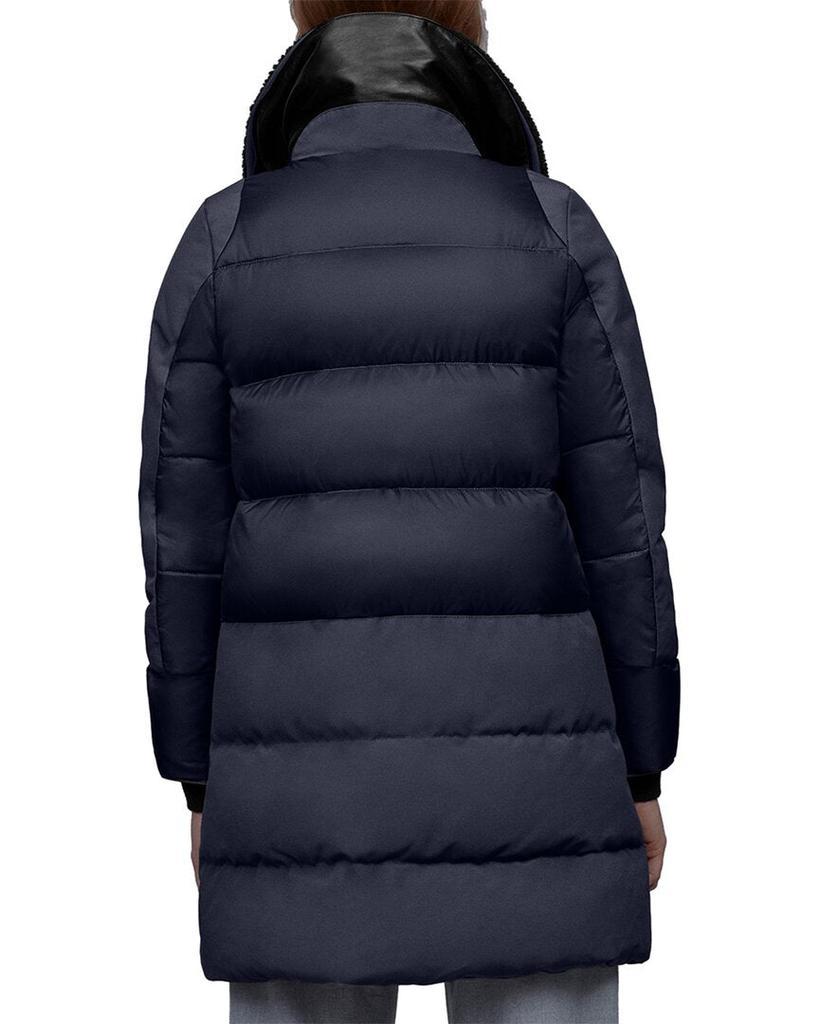 商品Canada Goose|Canada Goose Altona Black Label Leather-Trim Down Parka,价格¥7103,第4张图片详细描述