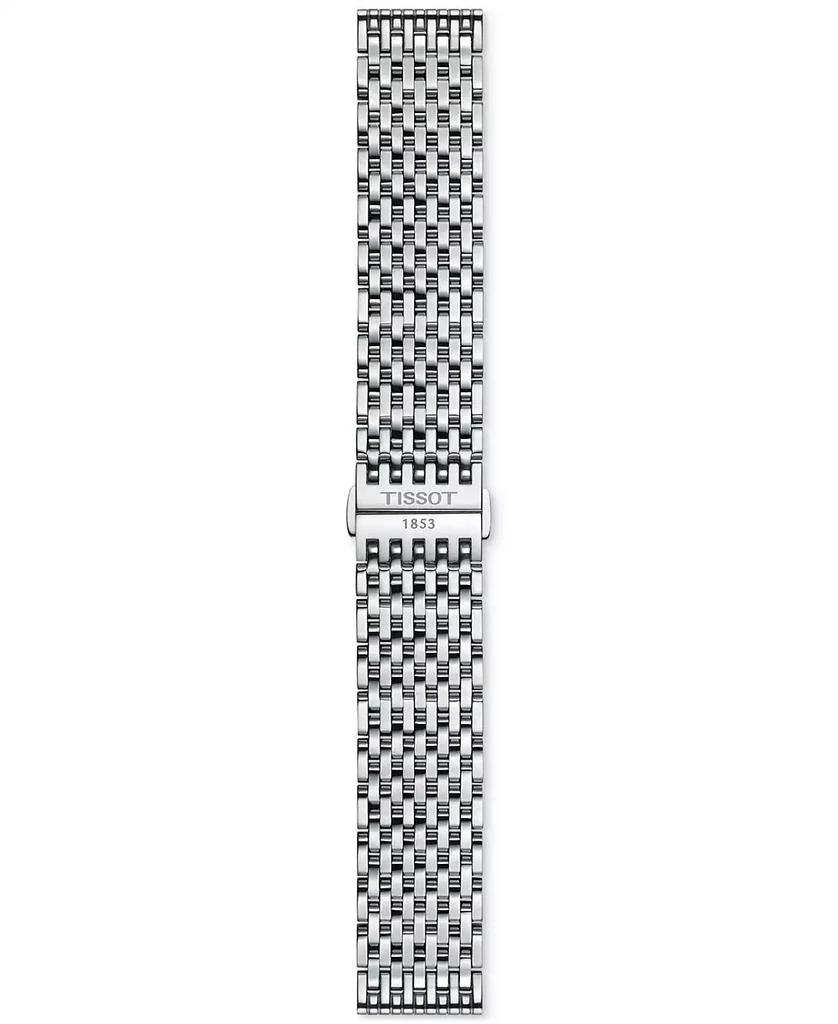 商品Tissot|Men's Swiss Everytime Stainless Steel Bracelet Watch 40mm,价格¥2122,第4张图片详细描述