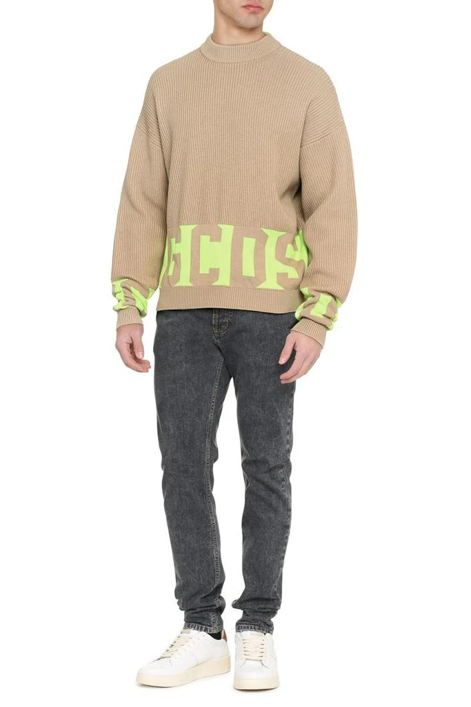 商品GCDS|GCDS COTTON CREW-NECK SWEATER,价格¥2082,第3张图片详细描述